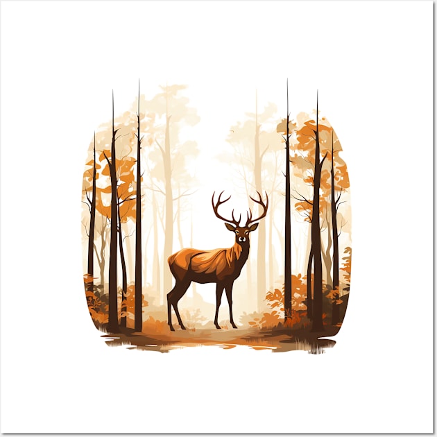 Deer Lover Wall Art by zooleisurelife